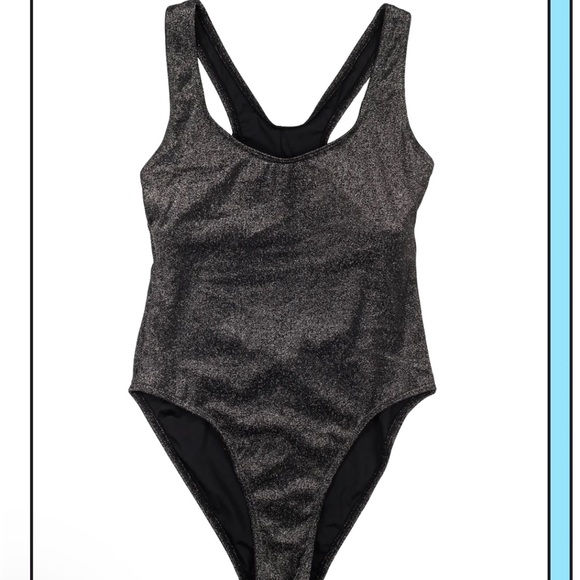 Atmosea Stylish Gray One-Piece Swimsuit - Picture 3 of 14